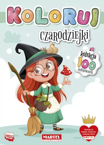 Koloruj. Czarodziejki - tantis.pl