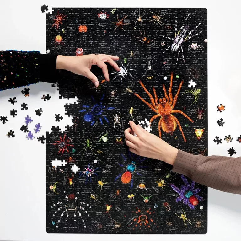 CzuCzu. Puzzlove. Pająki. 1000el. - tantis.pl