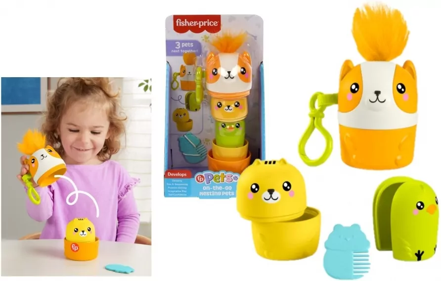 Fisher Price Zwierzaczki składaczki - tantis.pl