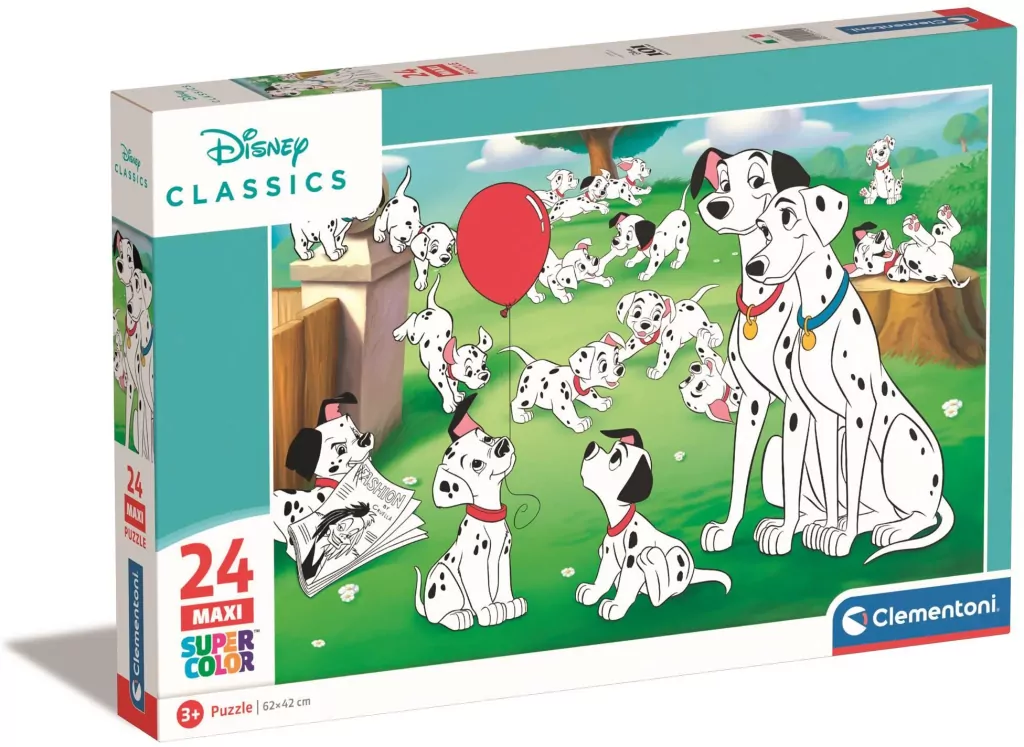Puzzle 24 Maxi. 101 Dalmatyńczyków Disney Animals - tantis.pl