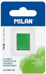 Farba akwarelowa w kostce zieleń traw MILAN