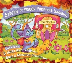 Szkolne przygody Pimpusia Sadełko CD. Audiobook