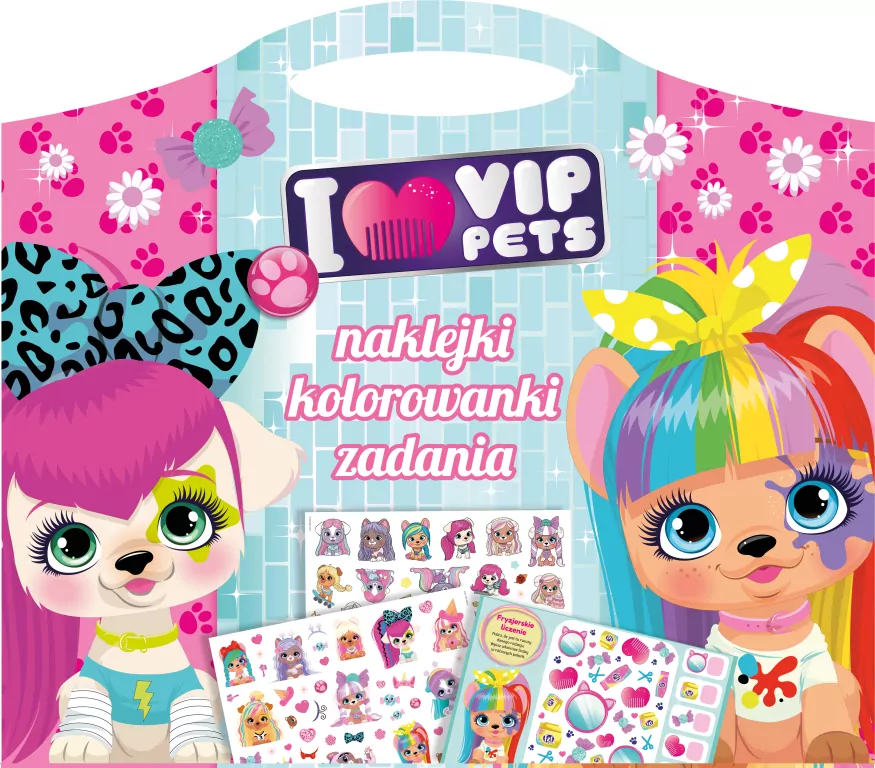 I love my VIP Pets. Naklejki, kolorowanki, zadania - tantis.pl