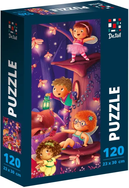 Puzzle 120 De.tail. Leśne miasto - tantis.pl