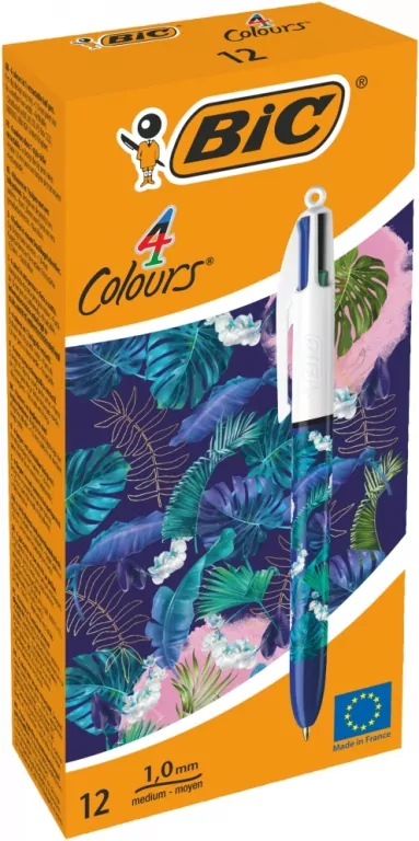 Długopis 4 Colours Hydro Purple (12szt) BIC - tantis.pl
