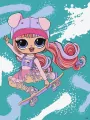 Malowanie po numerach - Tweens LOL Skate Dance .. - tantis.pl