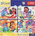 Puzzle 4x88 Kosmiczny Stitch TREFL - tantis.pl