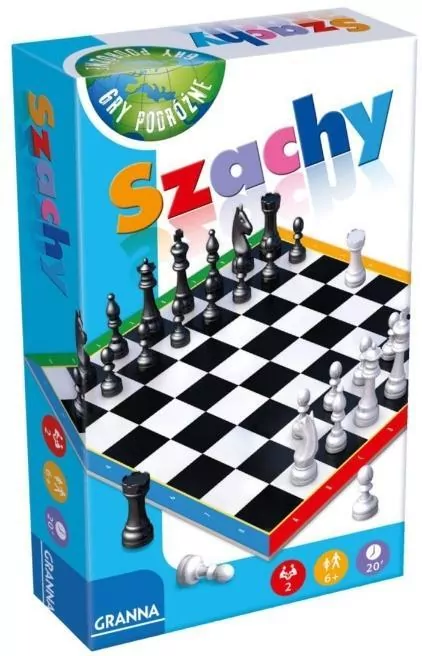 Szachy mini wersja podróżna GRANNA - tantis.pl