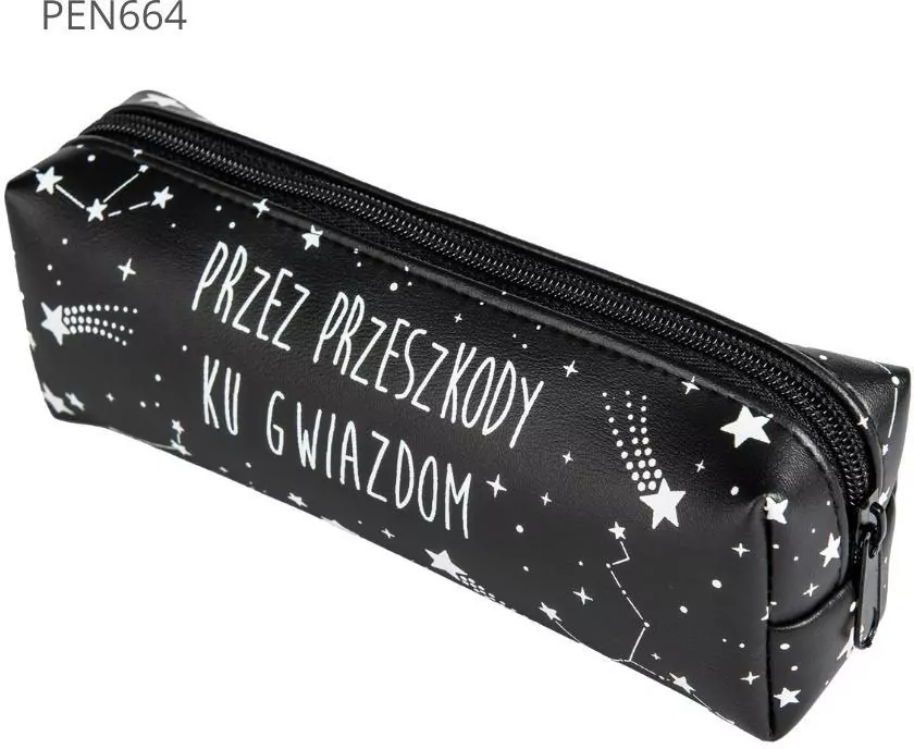 Piórnik jednokomorowy czarny - Przez przeszkody.. - tantis.pl