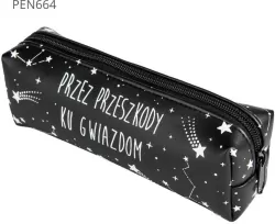 Piórnik jednokomorowy czarny - Przez przeszkody..