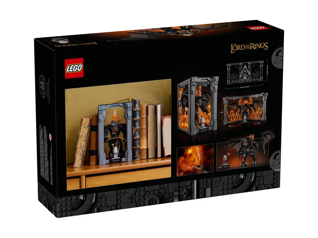 LEGO® Icons. Władca pierścieni: Book nook z Balrogiem 10367 - tantis.pl