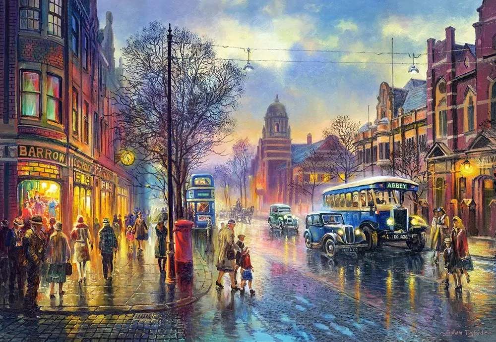 Puzzle 1000 Abbey Road 1930's CASTOR - tantis.pl