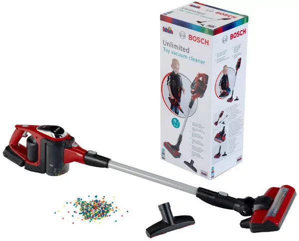 Odkurzacz Bosch Unlimited czerwony - tantis.pl