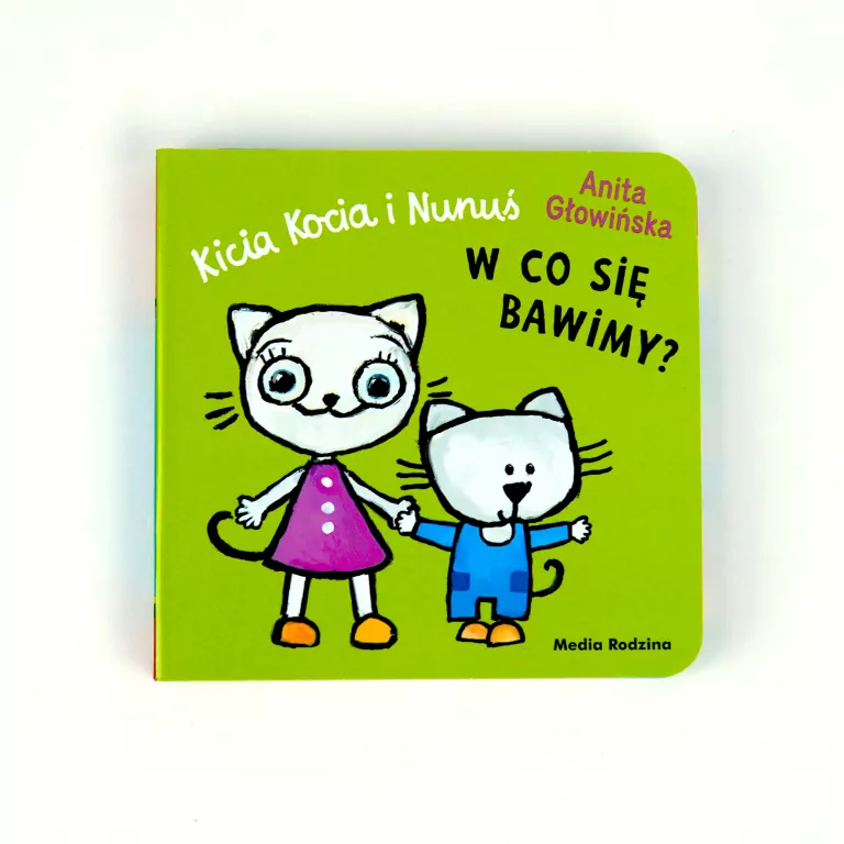Kicia Kocia i Nunuś. W co się bawimy? Książka harmonijka - tantis.pl