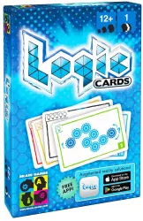 Logic Cards blue BRAIN GAMES