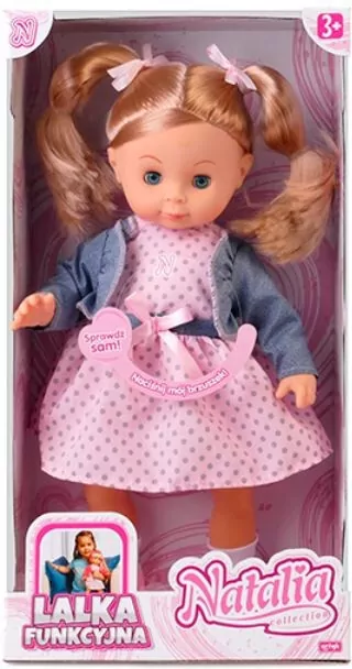 Lalka Natalia mówiąca po polsku, 39cm - tantis.pl