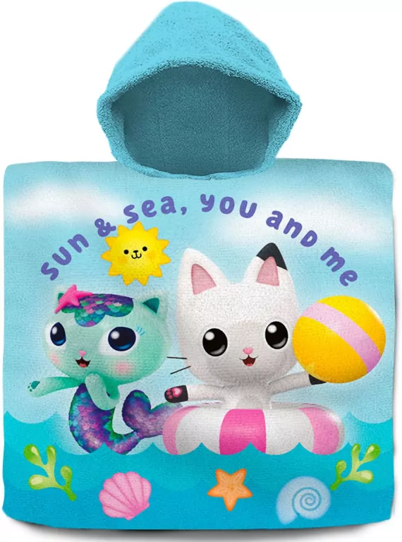 Poncho. Gabby's Dollhouse - tantis.pl