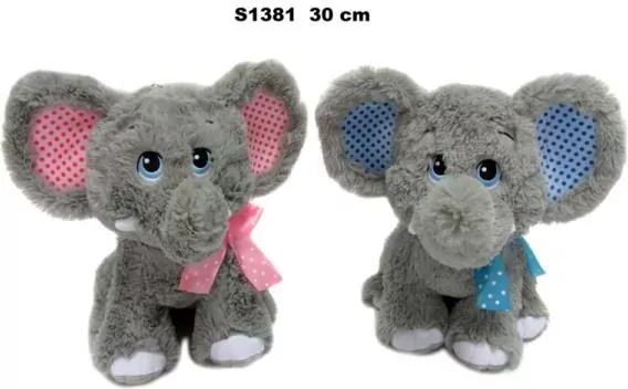 Słoń 30cm MIX - tantis.pl