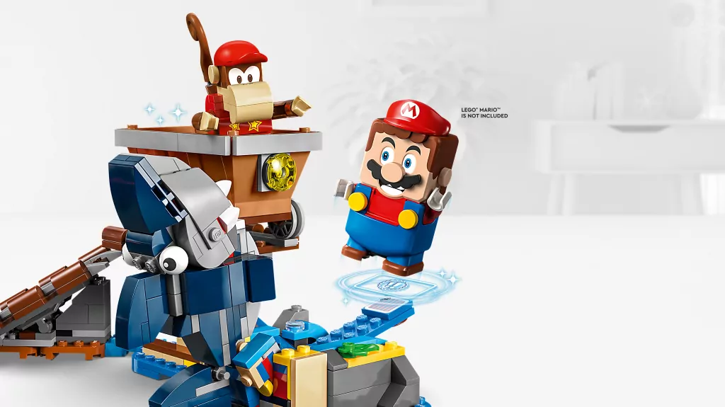 LEGO® Super Mario. Przejażdżka wagonikiem Diddy Konga — zestaw rozszerzający. 71425 - tantis.pl