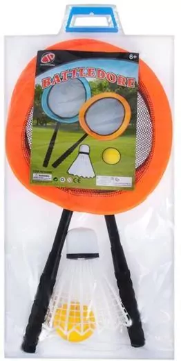 Rakietki duże miękkie lotka/piłka w worku  33x70x6 9366E MC - tantis.pl