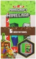 Zaproszenia z kopertami Minecraft - tantis.pl