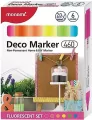 Markery dekoracyjne fluorescencyjne Deco Marker 6 kolorów końcówka B ASTRA - tantis.pl