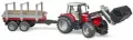 Traktor Massey Ferguson 7480 z ładowaczem czołowym - tantis.pl