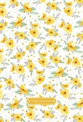 Notatnik ozdobny 143 x 210/96K kratka. Kwiaty