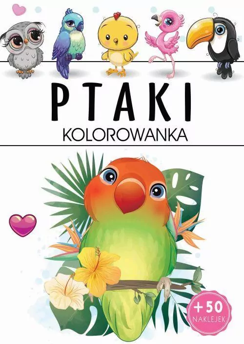 Arti. Ptaki. Kolorowanka - tantis.pl
