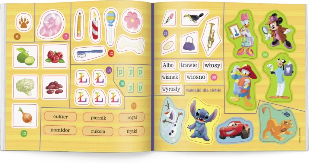 Disney Uczy. Przygoda z Czytaniem. Elementarz - tantis.pl