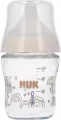 NUK. Perfect Match. Butelka. 120 ml. Z silikonowym smoczkiem. Tęcza - tantis.pl