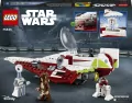 LEGO® Star Wars™. Myśliwiec Jedi Obi-Wana Kenobiego™ 75333 - tantis.pl