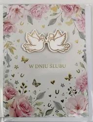 Kartka okolicznościowa Ślub