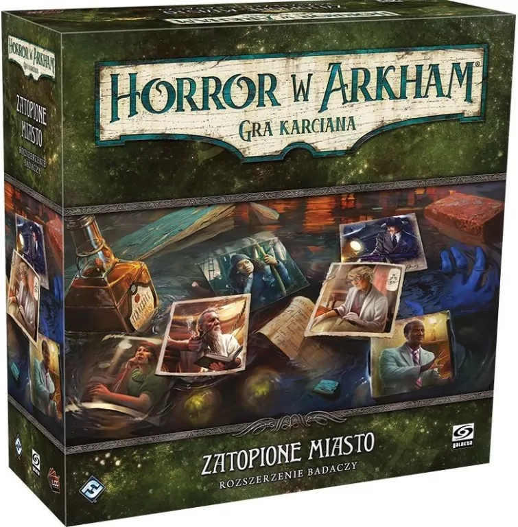 Horror w Arkham LCG: Zatopione miasto Rozszerzenie - tantis.pl