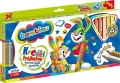 Kredki trójkątne Bambino. 24 kolory - tantis.pl