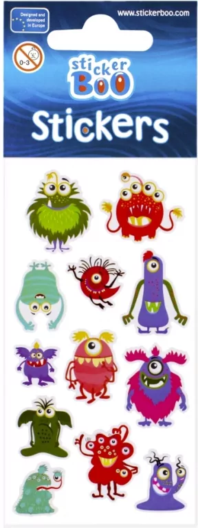 Naklejki Potworki, mix - tantis.pl