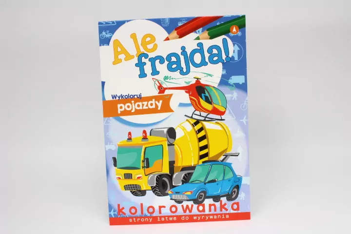 Ale frajda! Wykoloruj pojazdy - tantis.pl