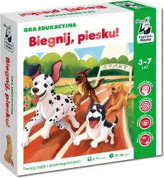 Biegnij, piesku! Gra edukacyjna