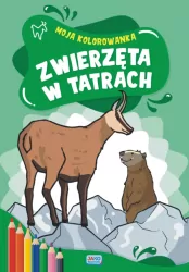 Zwierzęta w Tatrach. Moja kolorowanka
