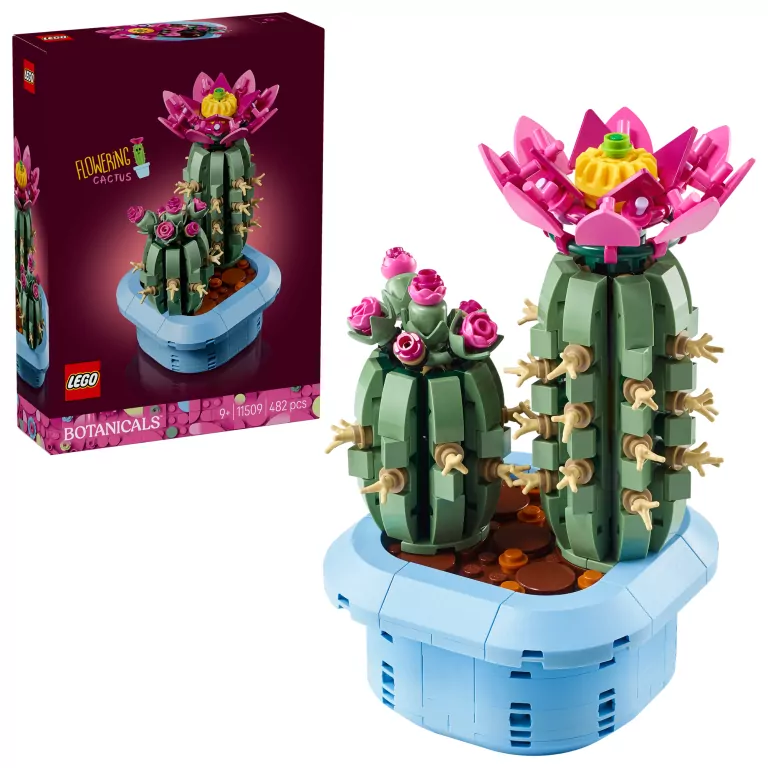 LEGO®. Botanical Collection. Kwitnący kaktus. 11509 - tantis.pl