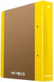 Segregator ringowy A4/2RD/50mm, żółty - tantis.pl