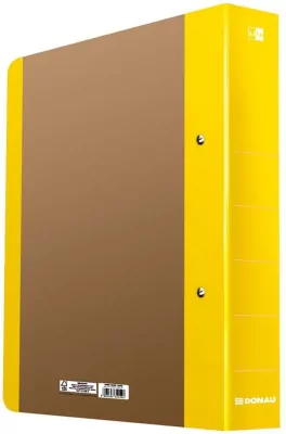 Segregator ringowy A4/2RD/50mm, żółty