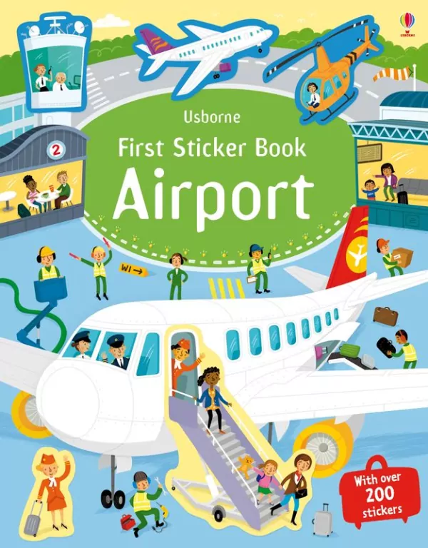Airport. First Sticker Books - tantis.pl