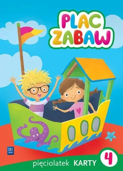 Plac zabaw. Pięciolatek. Karty Pracy. Część 4 - tantis.pl