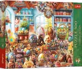 Puzzle 500 Premium Plus Wielkanocny sklepik TREFL - tantis.pl