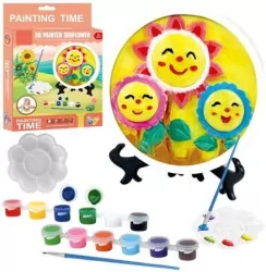 Zestaw kreatywny słoneczniki do malowania 3D