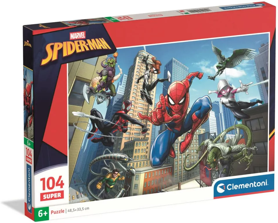 Puzzle 104 Spider-Man - tantis.pl
