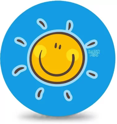 Piłka PVC Sportox Kids 230mm - Słonko