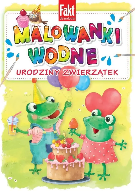 Urodziny zwierzątek. Malowanki wodne - tantis.pl