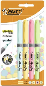 Zakreślacz Highlighter Grip. Pastelowe kolory - tantis.pl